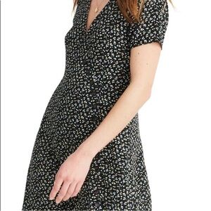 Madewell Button Down Wrap Dress